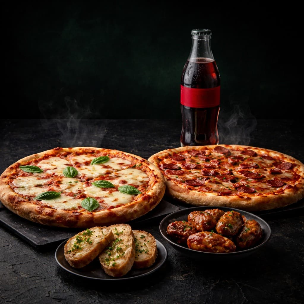 12" combo deal — promotional photo