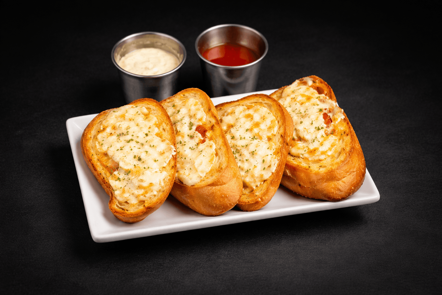 Garlic Bread with Cheese (4 Pieces)